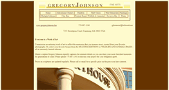 Desktop Screenshot of gregoryjohnson.biz